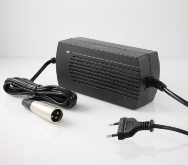 Ladegerät 48V großer runder Stecker Blei